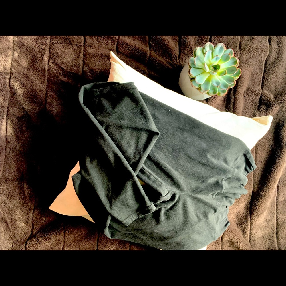 Suede Aritzia leggings